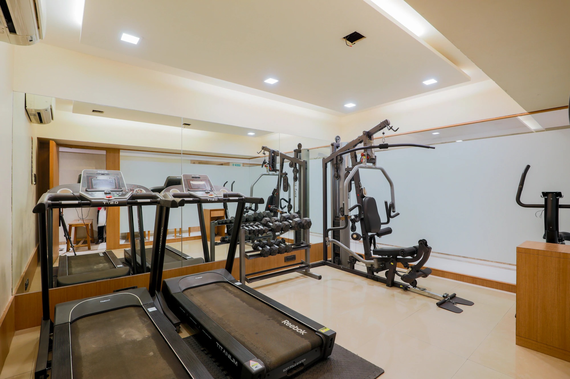Mini Gym at Hotel Silver Inn
